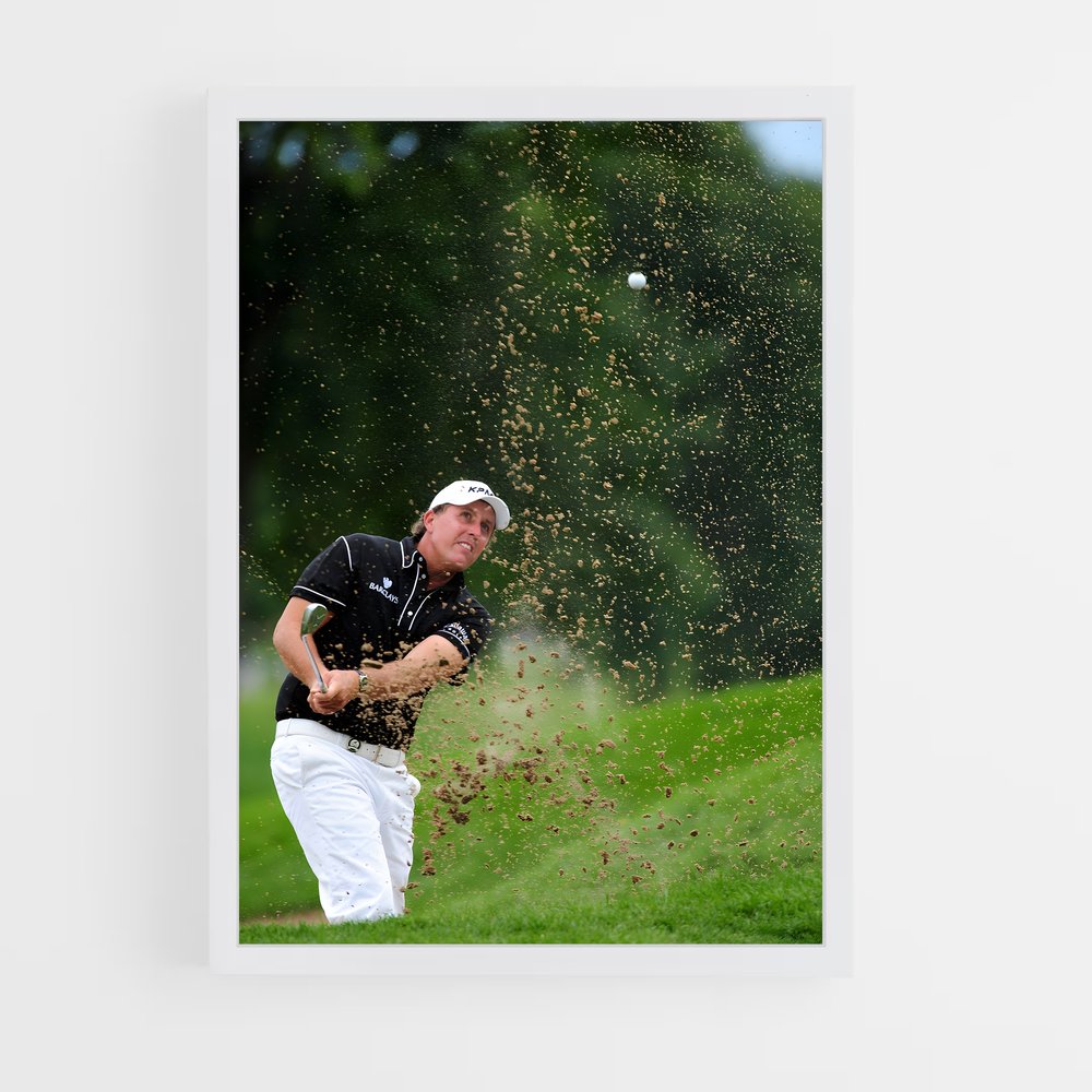 Poster Phil de mickelson – affiche Golf (vue 3)